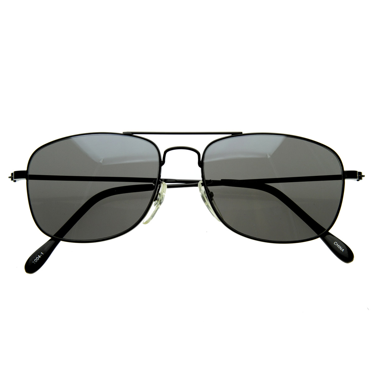 Aviators Classic Square Wire Metal Aviator Sunglasses W Mirrored Lens 