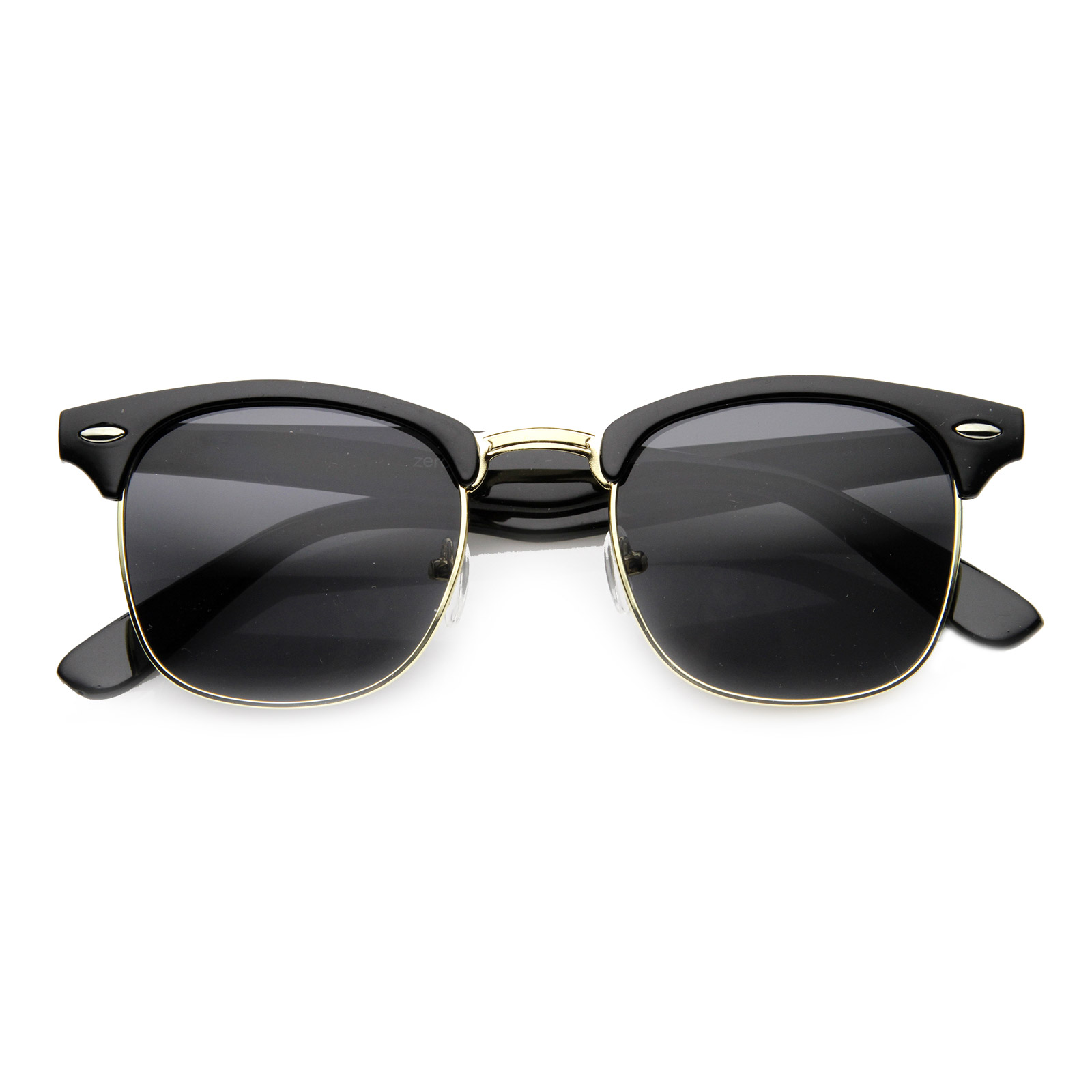 Designer Inspired Classic Half Frame Horned Rim Horn Rimmed Sunglasses Ebay